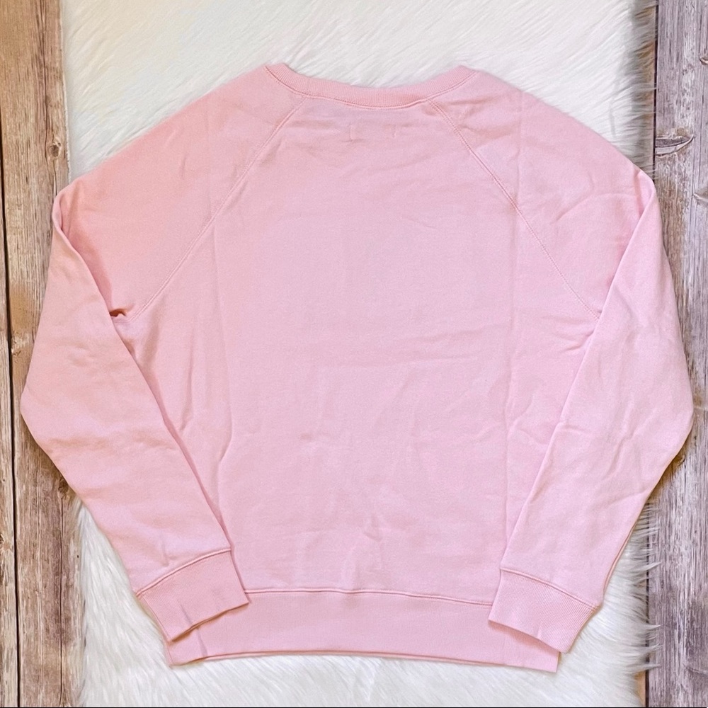 UGG Women’s Fuzzy Logo Crewneck Sweatshirt - Picture 2 of 5